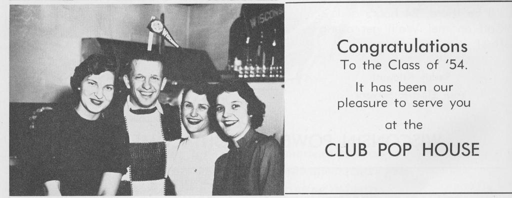 1954 Beloit College "Gold" ad